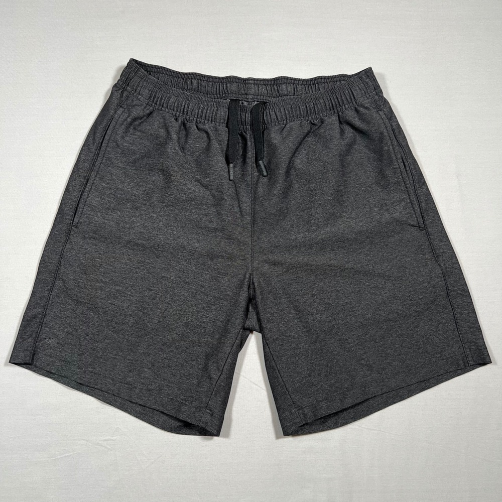 Rhone Shorts Mens Small Charcoal Gray Heather‎ Gym Athletic Activewear